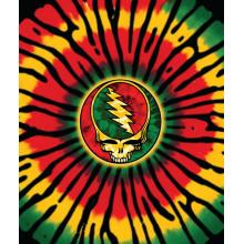 SYF Rasta Tie Dye Throw