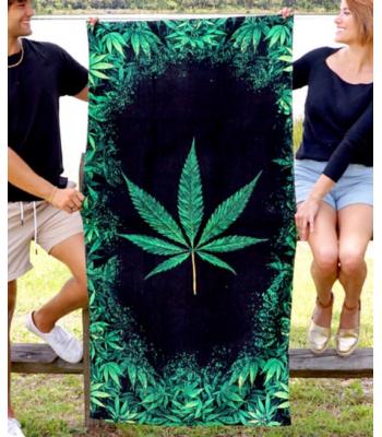 420 Weed Garden Towel