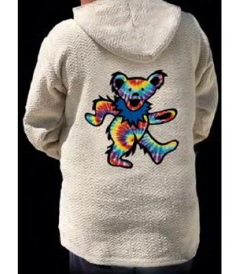 Natural Baja Dancing Bear Tie Dye