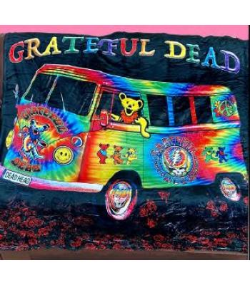 Tie Dye Van Throw