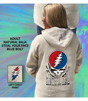 Natural Baja Steal Your Face Blue Bolt 