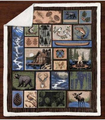 WILDERNESS RETREAT THROW