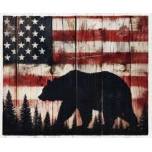 AMERICANA BEAR THROW