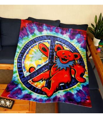 Peace Bear Throw 