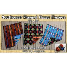  Southwest Flannel Fleece Throw